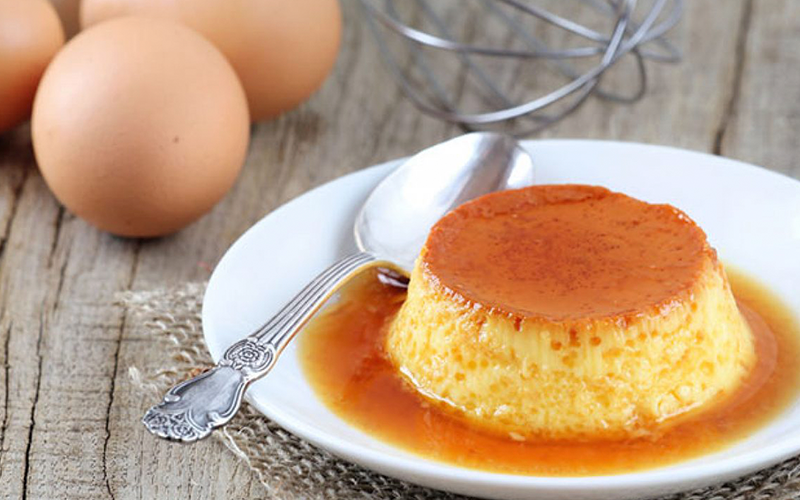 Flan de caramelo