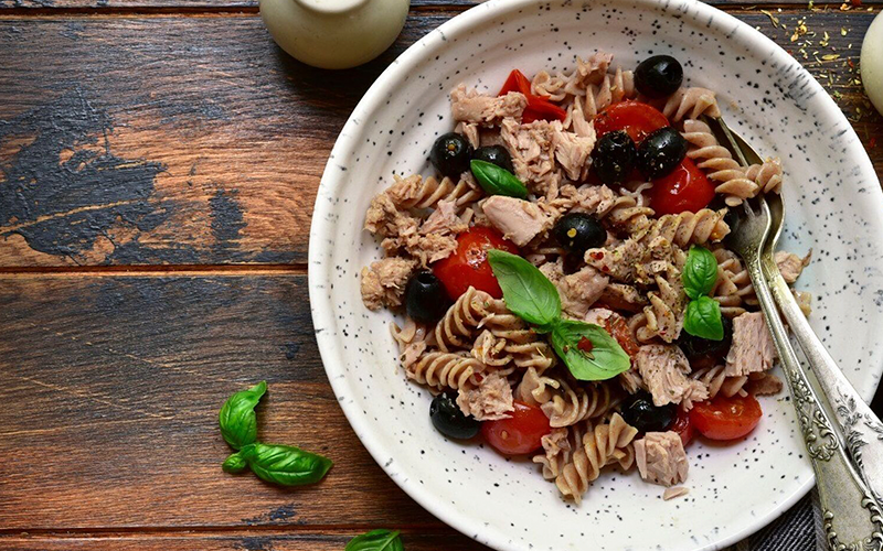 Pasta con atún